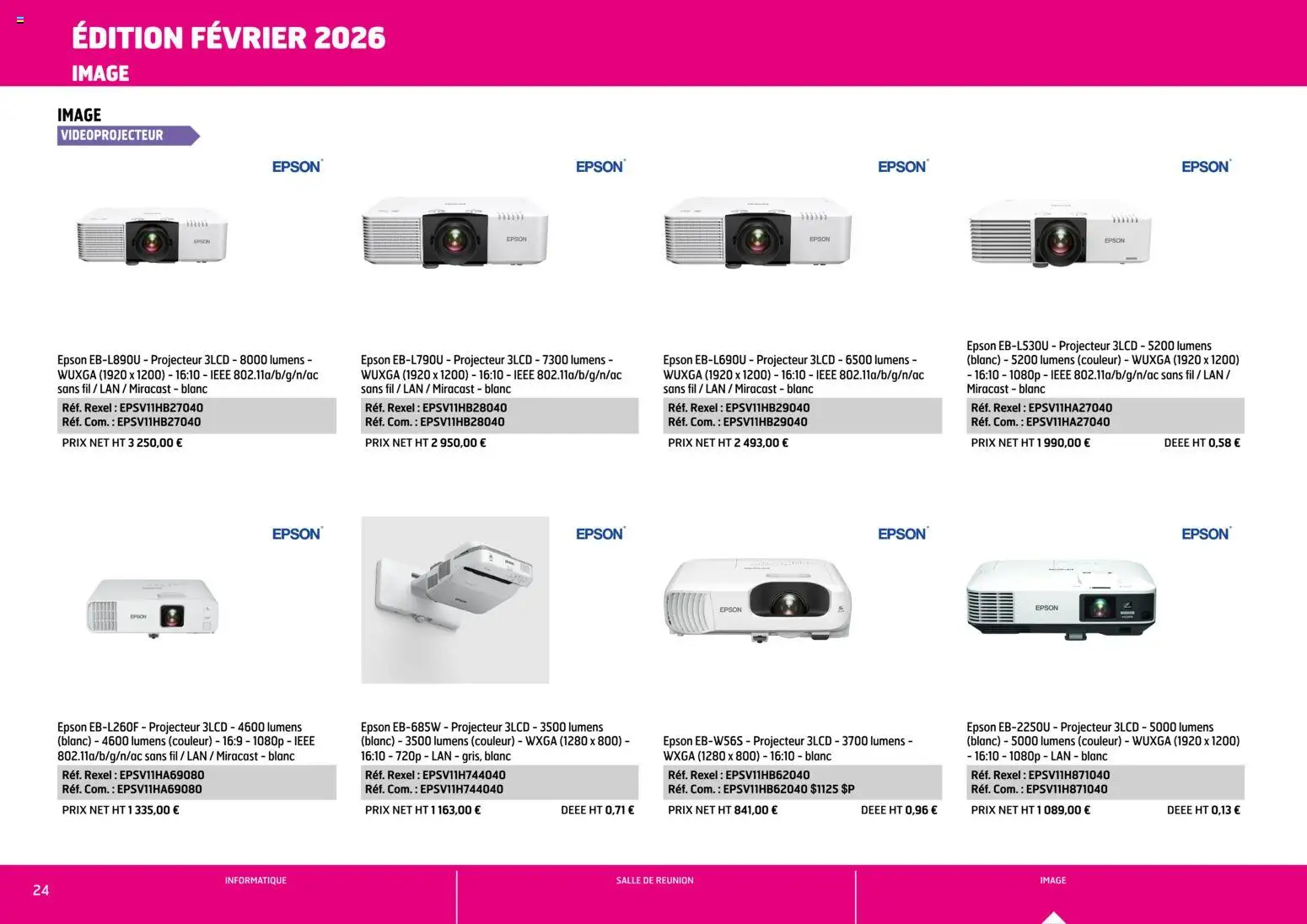 {H1} | Page: 24 | Produits: Projecteur