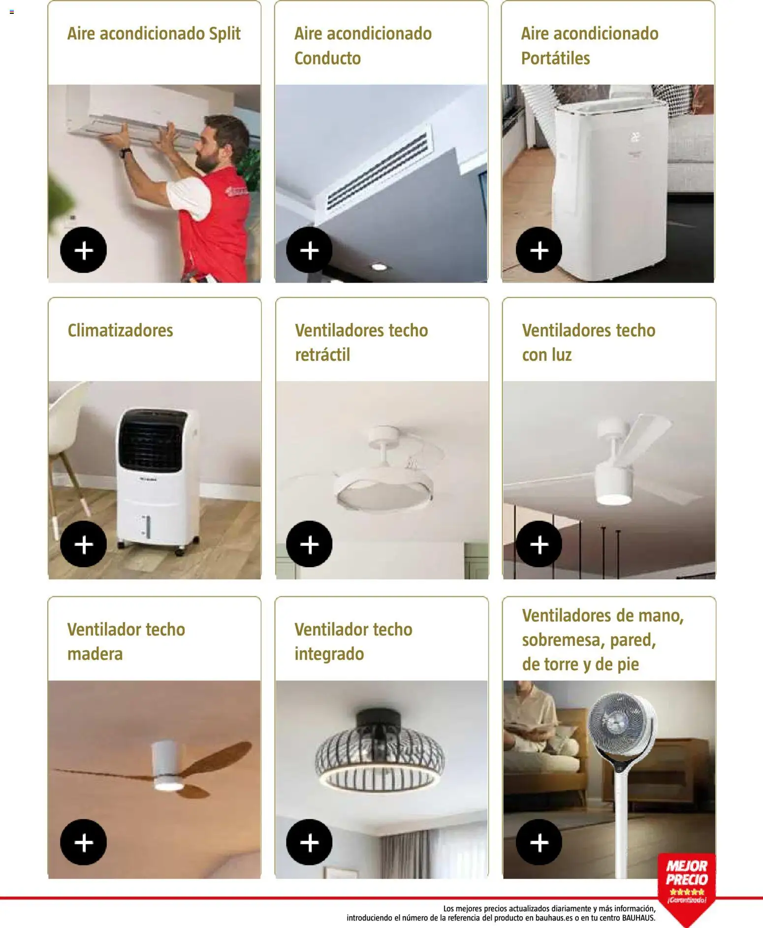 Bauhaus Climatización │ válido desde el 08.04.2026 | Página: 3 | Productos: Aire acondicionado, Ventilador