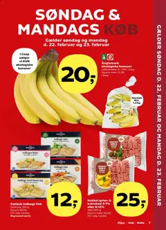Super Brugsen - Tilbudsavis gyldig fra 20.02.2026 | Side: 9 | Produkter: Bananer, Fisk, Dild, Asparges