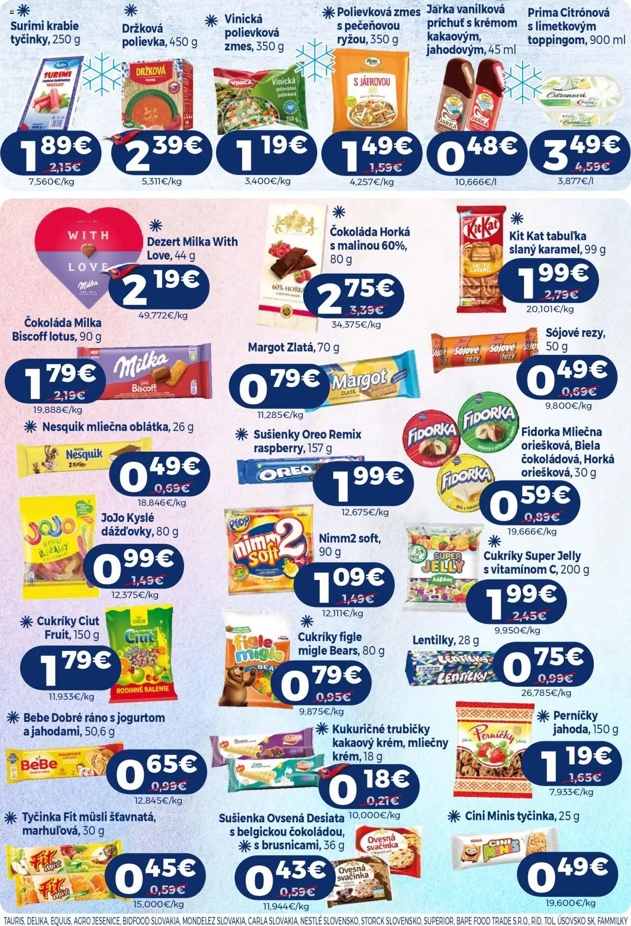Milk Agro leták │ platný od 30.07.2025 | Strana: 7 | Produkty: BeBe Dobré ráno, Cukríky, Milka, Nesquik