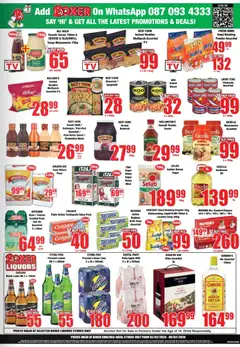 Boxer specials catalogue – valid from 02.02.2026 | Page: 3 | Products: Bath, Maize meal, Noodles, Washing powder
