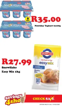 Check Save Specials │ valid from 13.07.2025 | Page: 3 | Products: Muffins, Yoghurt