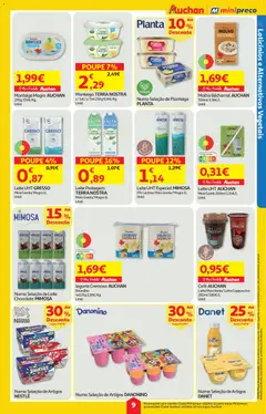 Pré-visualização Auchan folheto válido de 05.03.2026 | Página: 9 | Produtos: Sal, Nestlé, Café, Chocolate