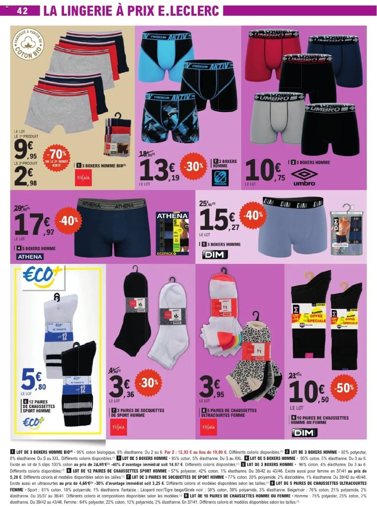  | Page: 42 | Produits: Coton, Slips