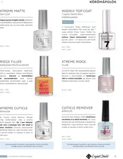 Crystal Nails 2026/27 Nagykatalógus - amely érvényes a következő dátumtól: 09.03.2026 | Oldal: 79