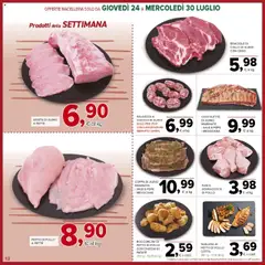 Volantino Todis del 24.07.2025 | Pagina: 12 | Prodotti: Patate, Suino, Pepe, Salsiccia