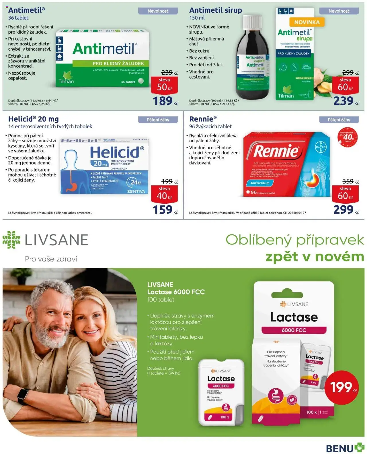 Benu leták od 01.06.2025 | Strana: 11 | Produkty: Tablet, Sirup, Zázvor
