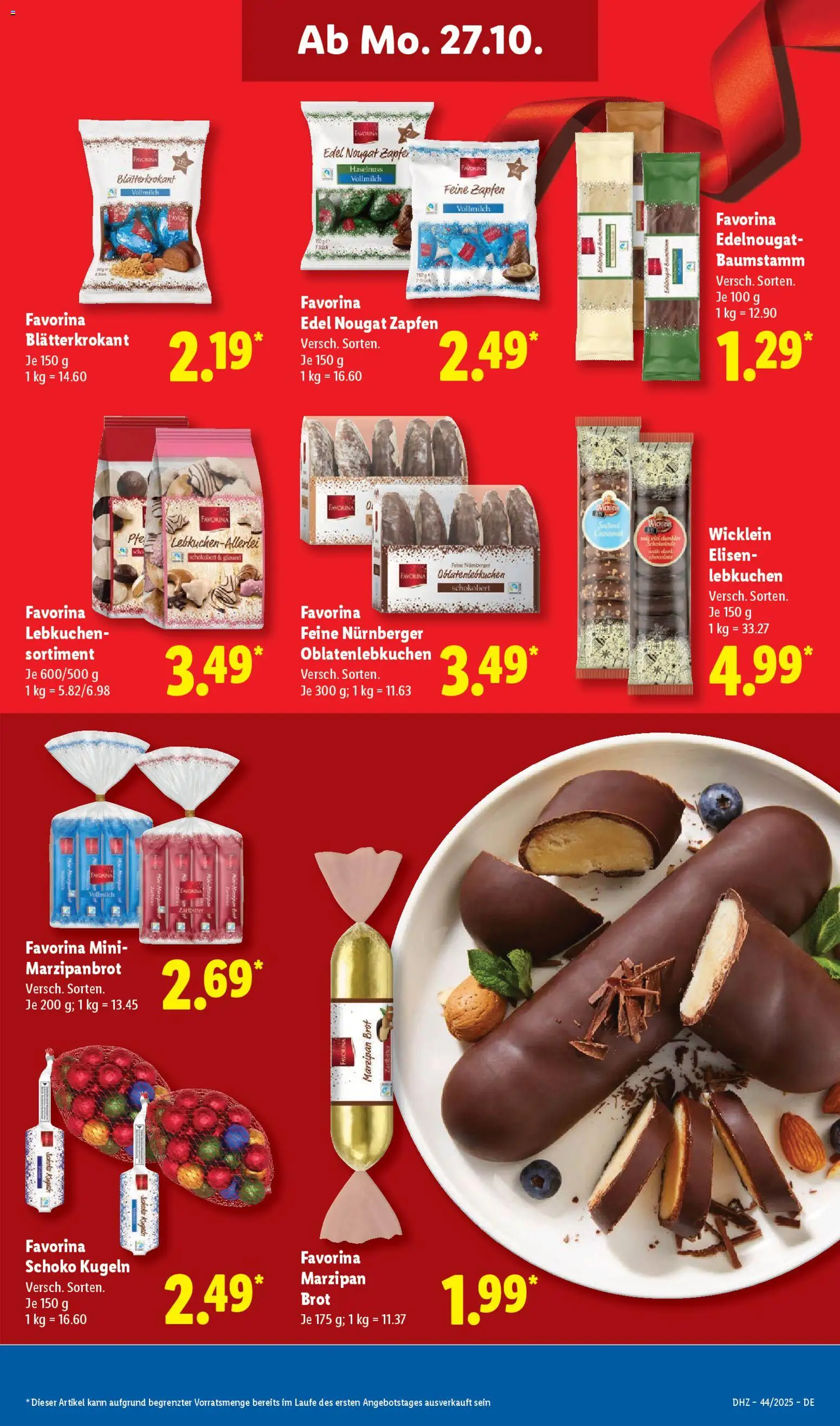 Lidl Prospekt Holzminden – gültig ab 27.10.2025 | Seite: 15 | Produkte: Brot