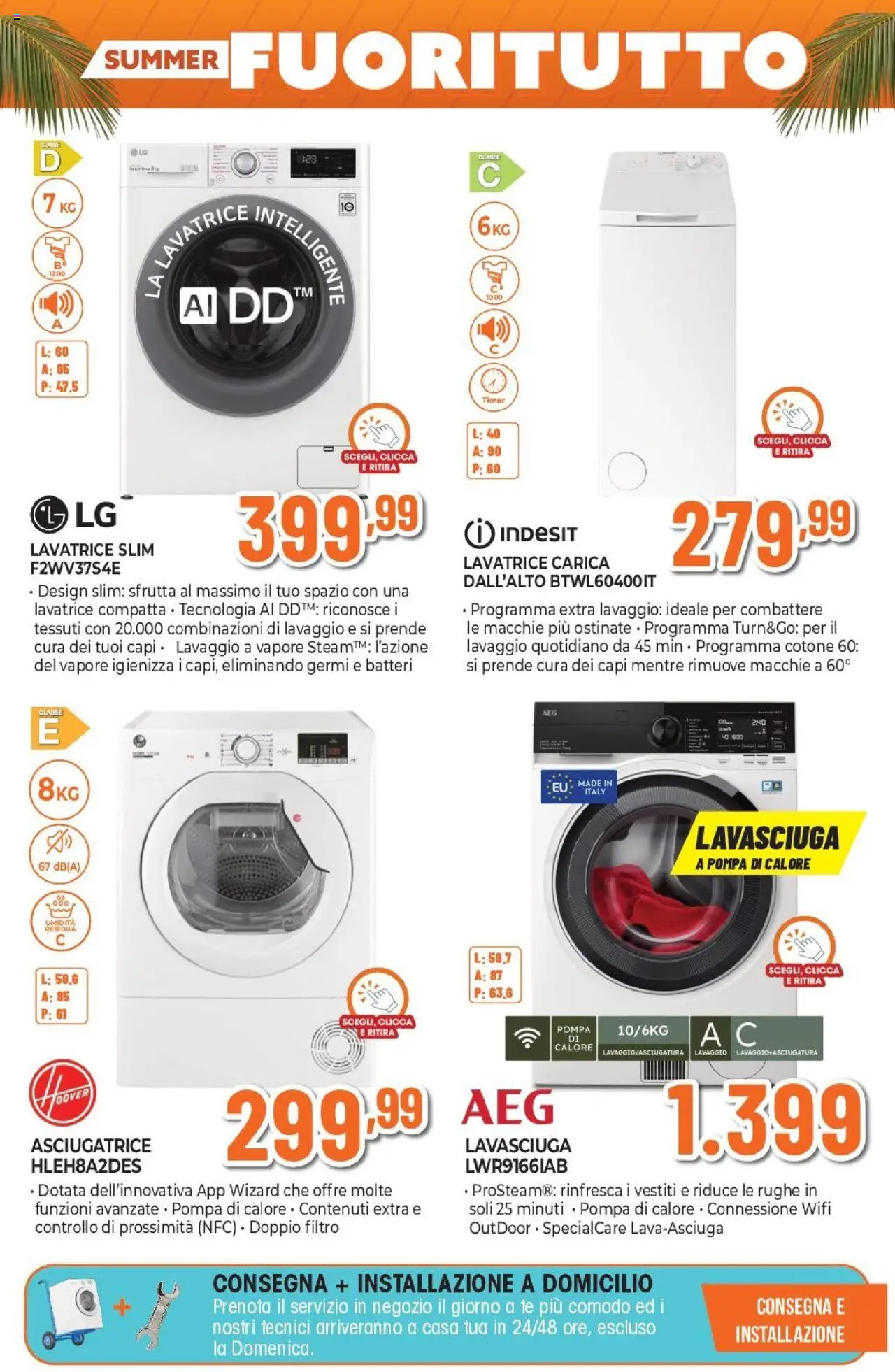 Volantino Expert del 31.07.2025 | Pagina: 6 | Prodotti: Lavasciuga, Tè, Lavatrice, Asciugatrice