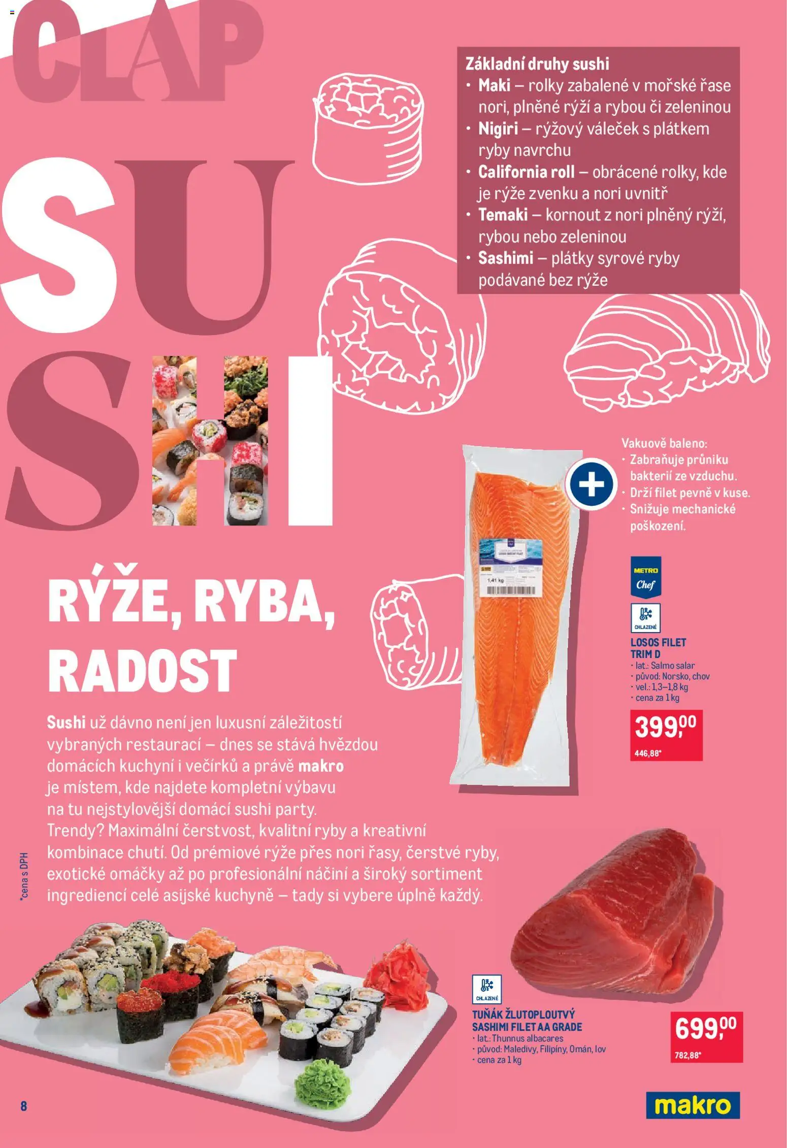 Makro leták - Pro milovníky jídla od 02.01.2026 | Strana: 8