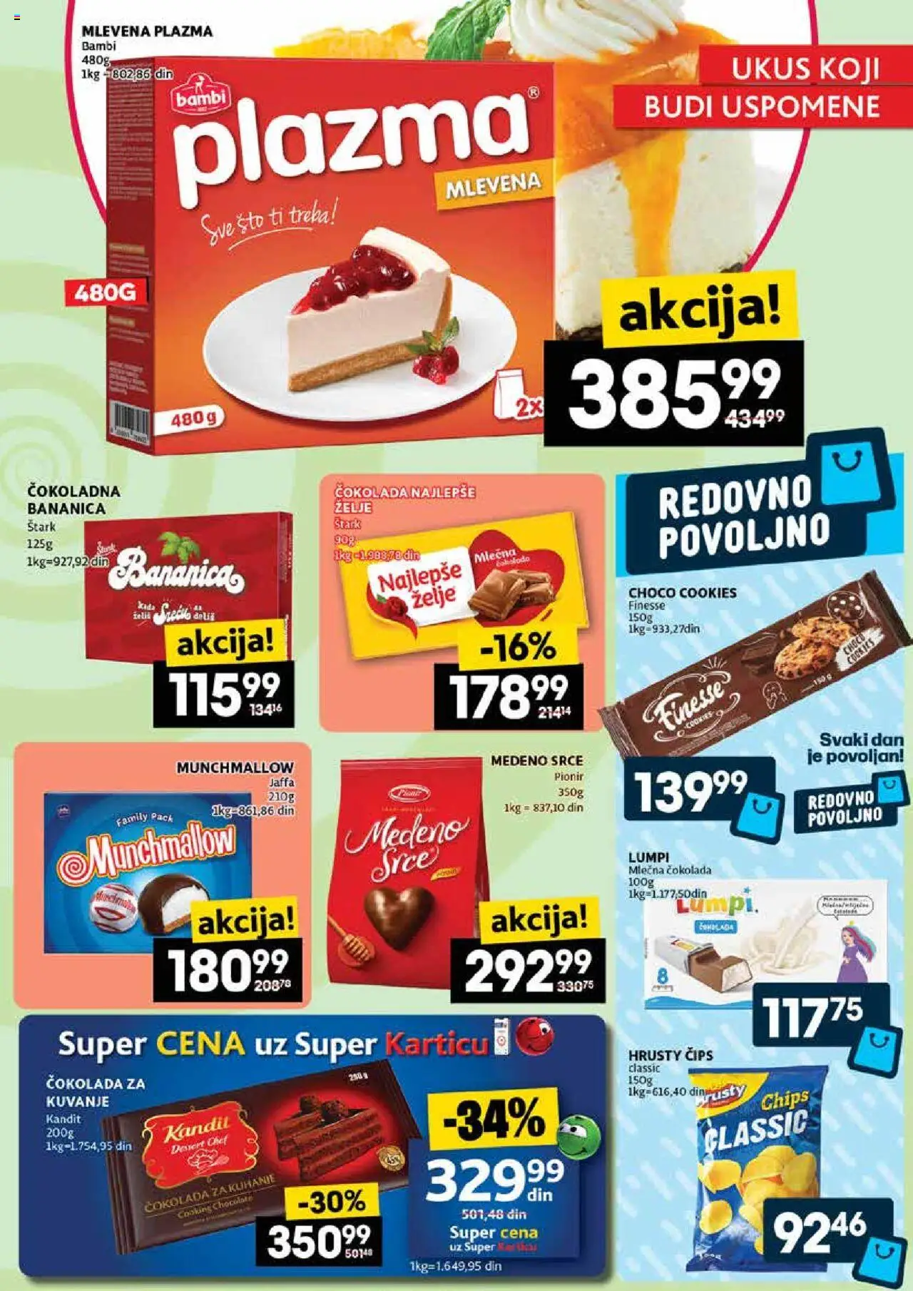 Idea katalog - važi od 18.09.2025 | Strana: 9 | Proizvode: Čips, Sto, Čokolada, Mlečna čokolada