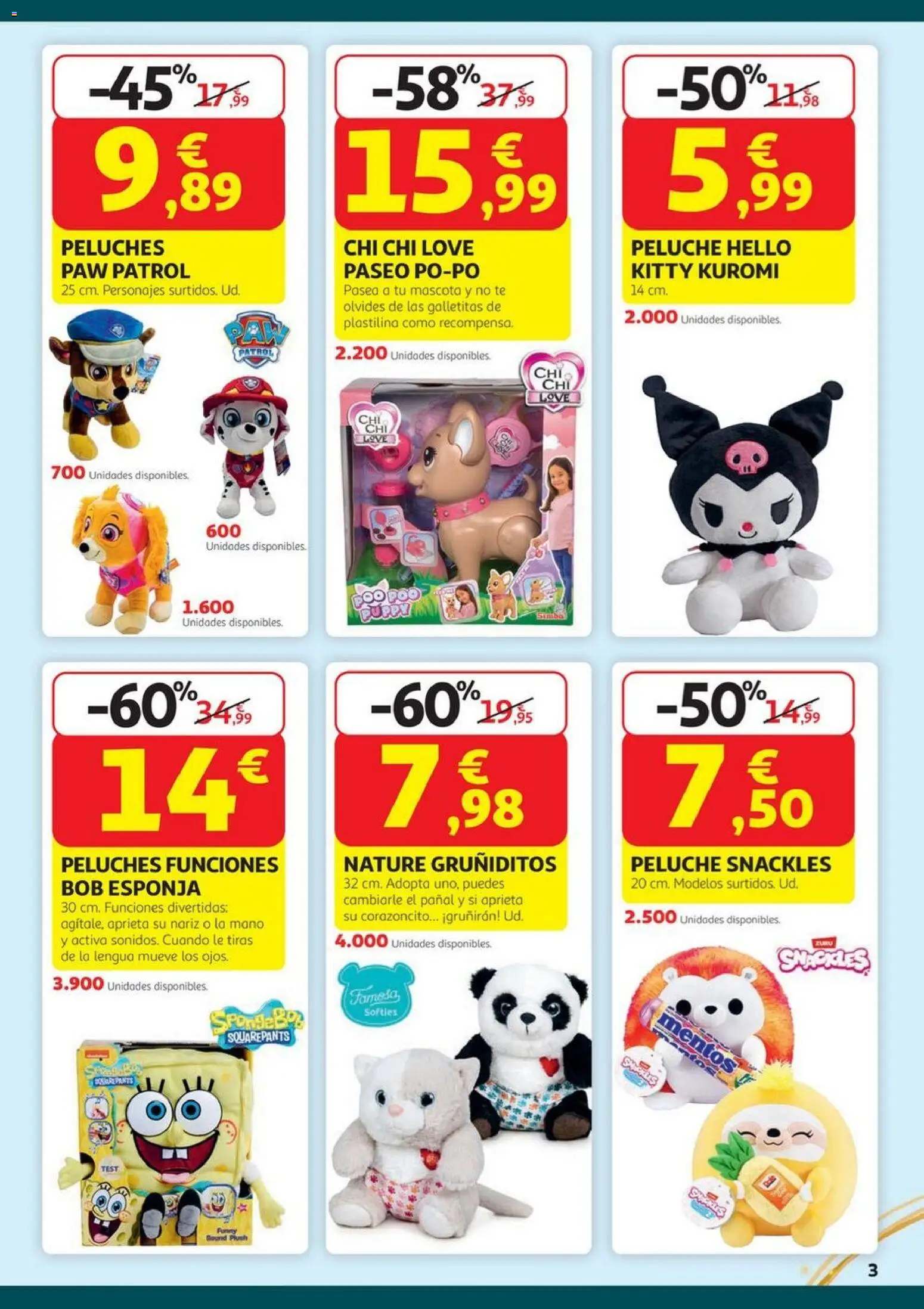 Alcampo - Joguines HG Cat │ válido desde el 23.10.2025 | Página: 3 | Productos: Esponja, Té