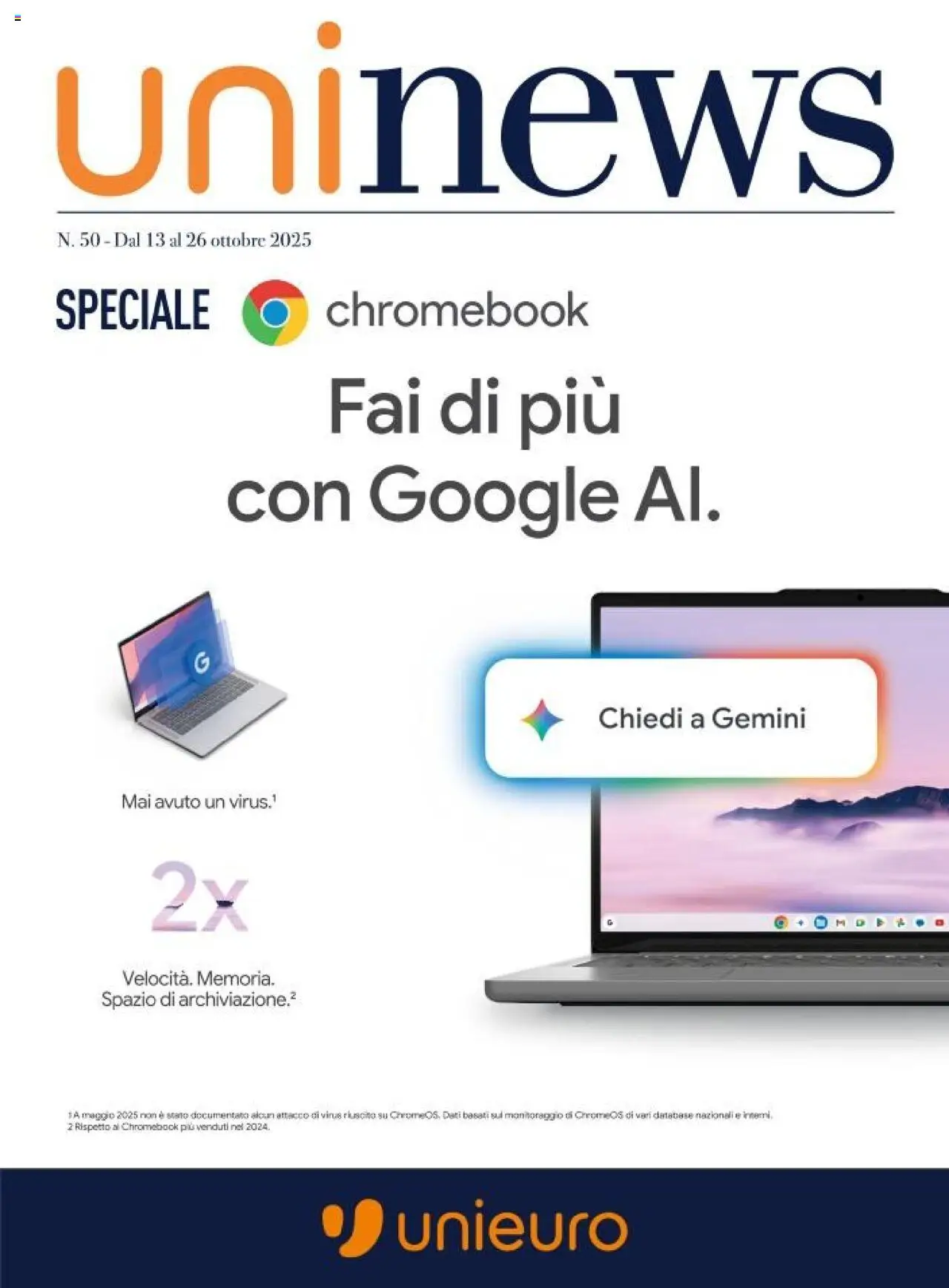 Volantino Unieuro del 13.10.2025 | Pagina: 1