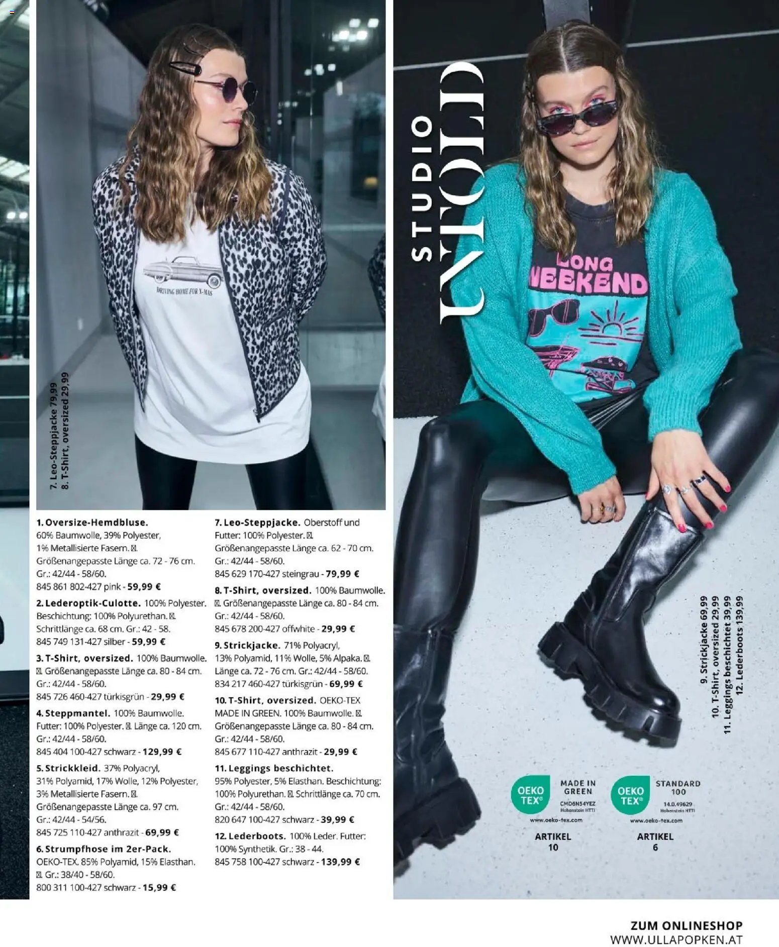 Ulla Popken akciós ujság - amely érvényes a következő dátumtól: 01.11.2025 | Oldal: 77 | Termékek: Leggings