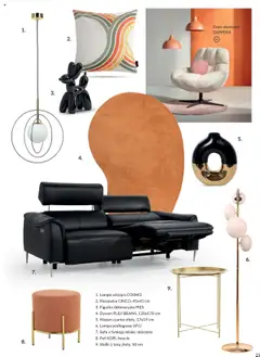 Pogląd oferty "Salony Agata Gazetka - Trendbook" - ważna od 21.03.2025 | Strona: 25 | Produkty: Fotel, Dywan, Wazon, Lampa