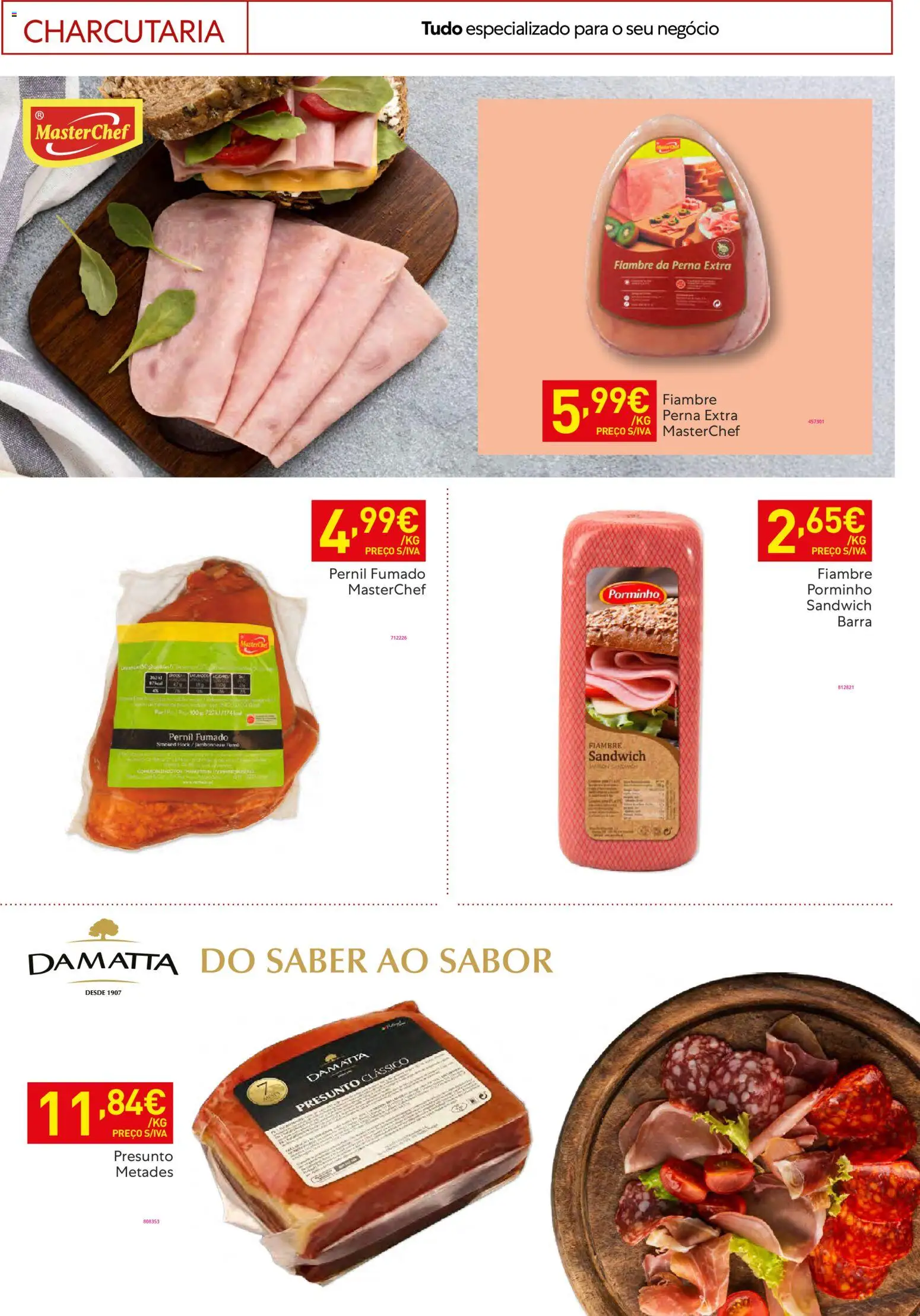 Recheio Horeca │ válido de 17.02.2026 | Página: 15 | Produtos: Pernil, Presunto