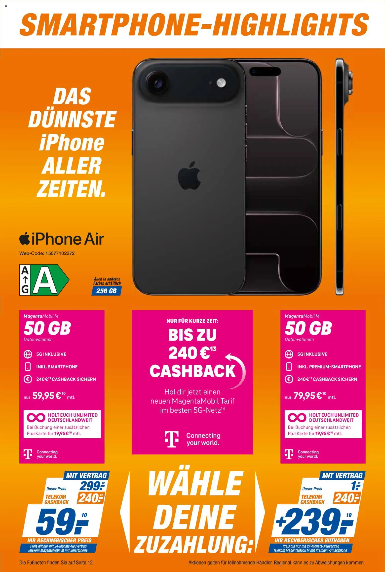 Expert Smarthphone Highlights im Januar – gültig ab 01.01.2026 | Seite: 6 | Produkte: Iphone, Smartphone