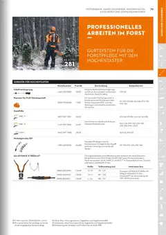 STIHL Katalog ab 01.01.2026 gültig | Seite: 73 | Produkte: Gewicht