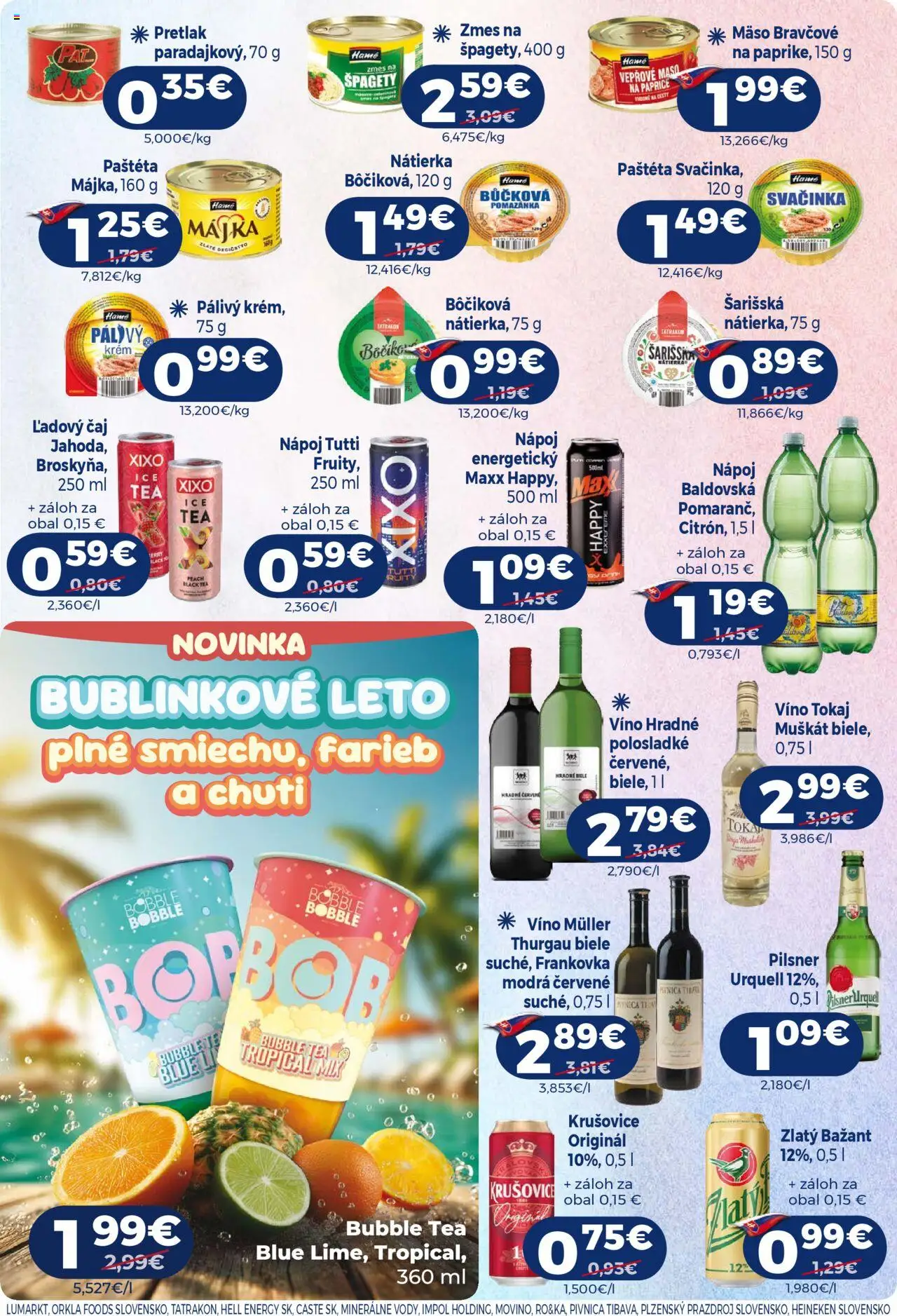 Milk Agro leták │ platný od 30.07.2025 | Strana: 10 | Produkty: Krušovice, Zlatý Bažant, Krém, Baldovská