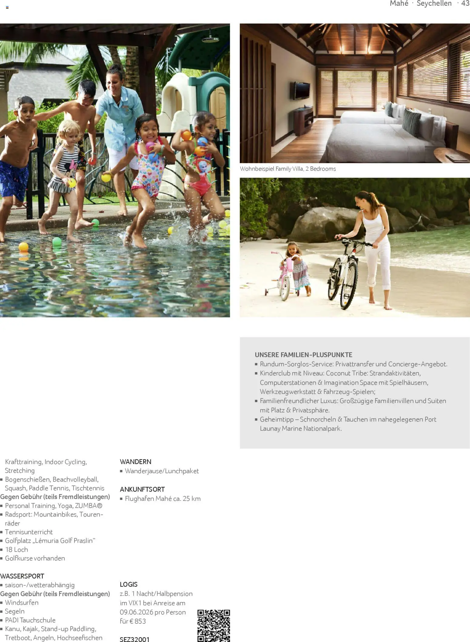 TUI airtours Katalog  Familie 2025/26 – gültig ab 01.11.2025 | Seite: 43