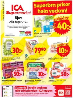 ICA Supermarket - Bjuv - Förhandsvisning av reklamblad från butik ICA Supermarket aktuell från 12.01.2026