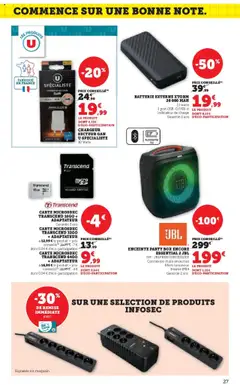 | Page: 27 | Produits: Adaptateur, Enceinte, Batterie