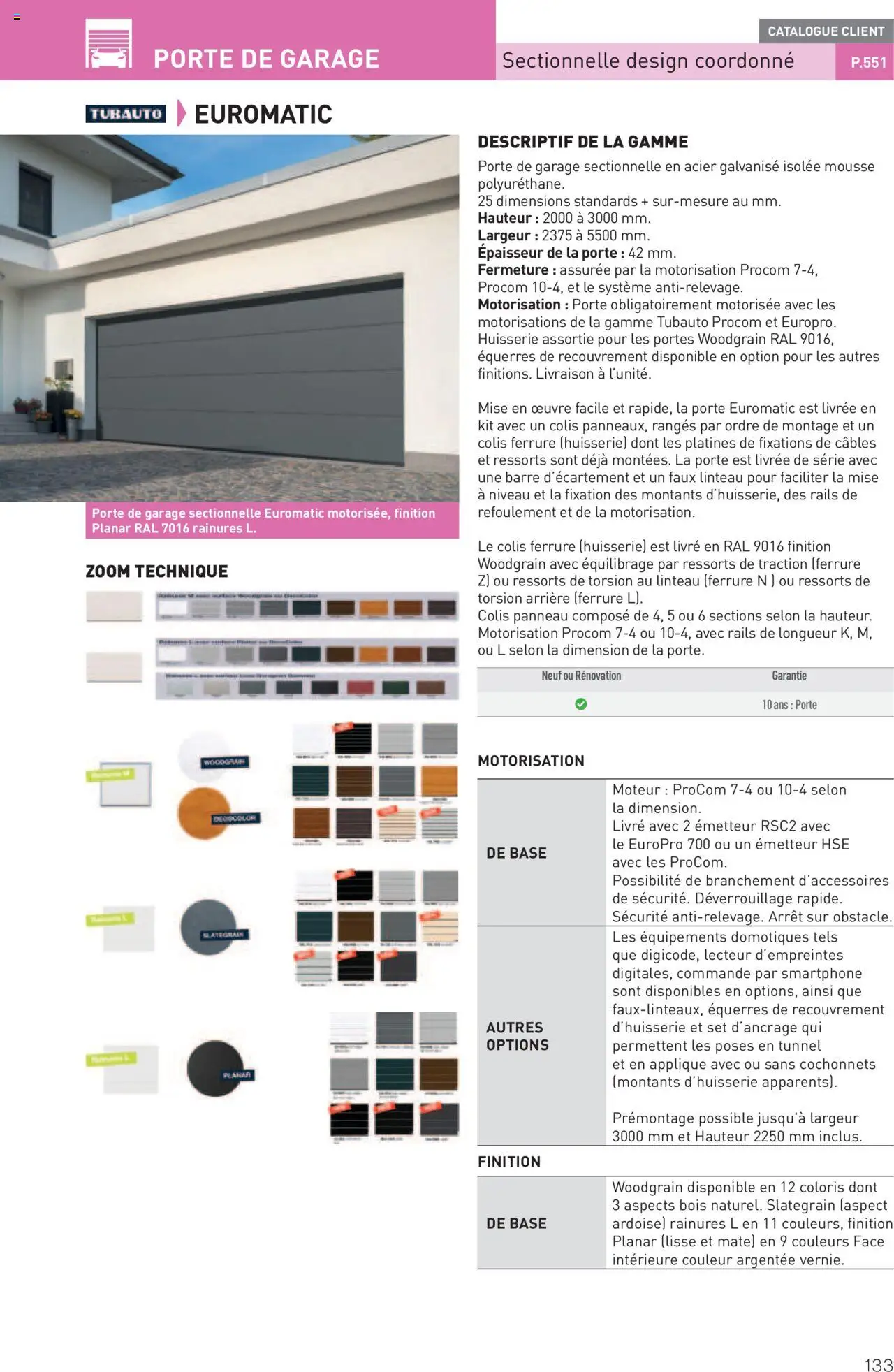  | Page: 133 | Produits: Mousse, Porte, Portes, Livre