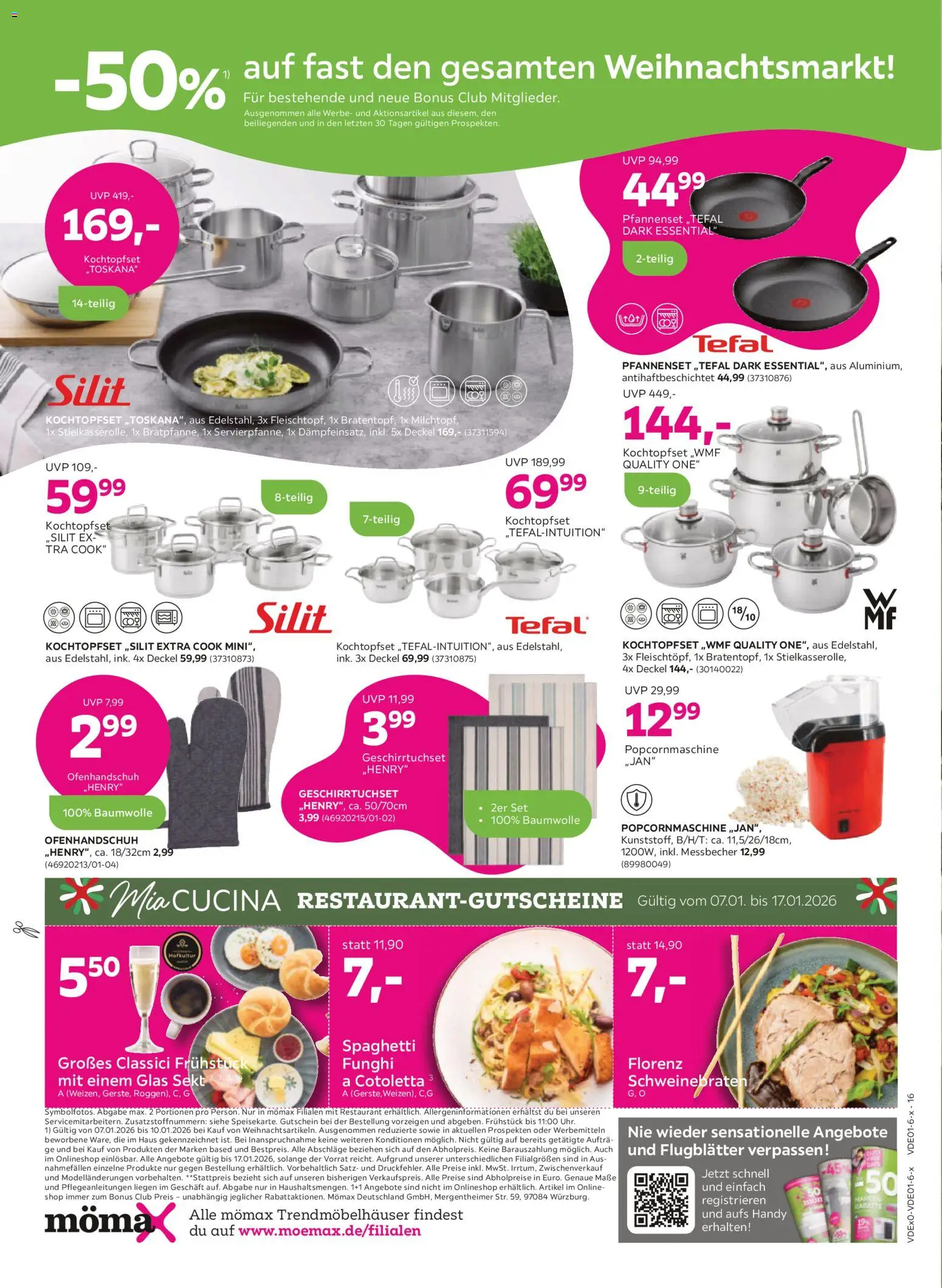 Mömax Prospekt 	 – gültig ab 07.01.2026 | Seite: 16 | Produkte: Sekt