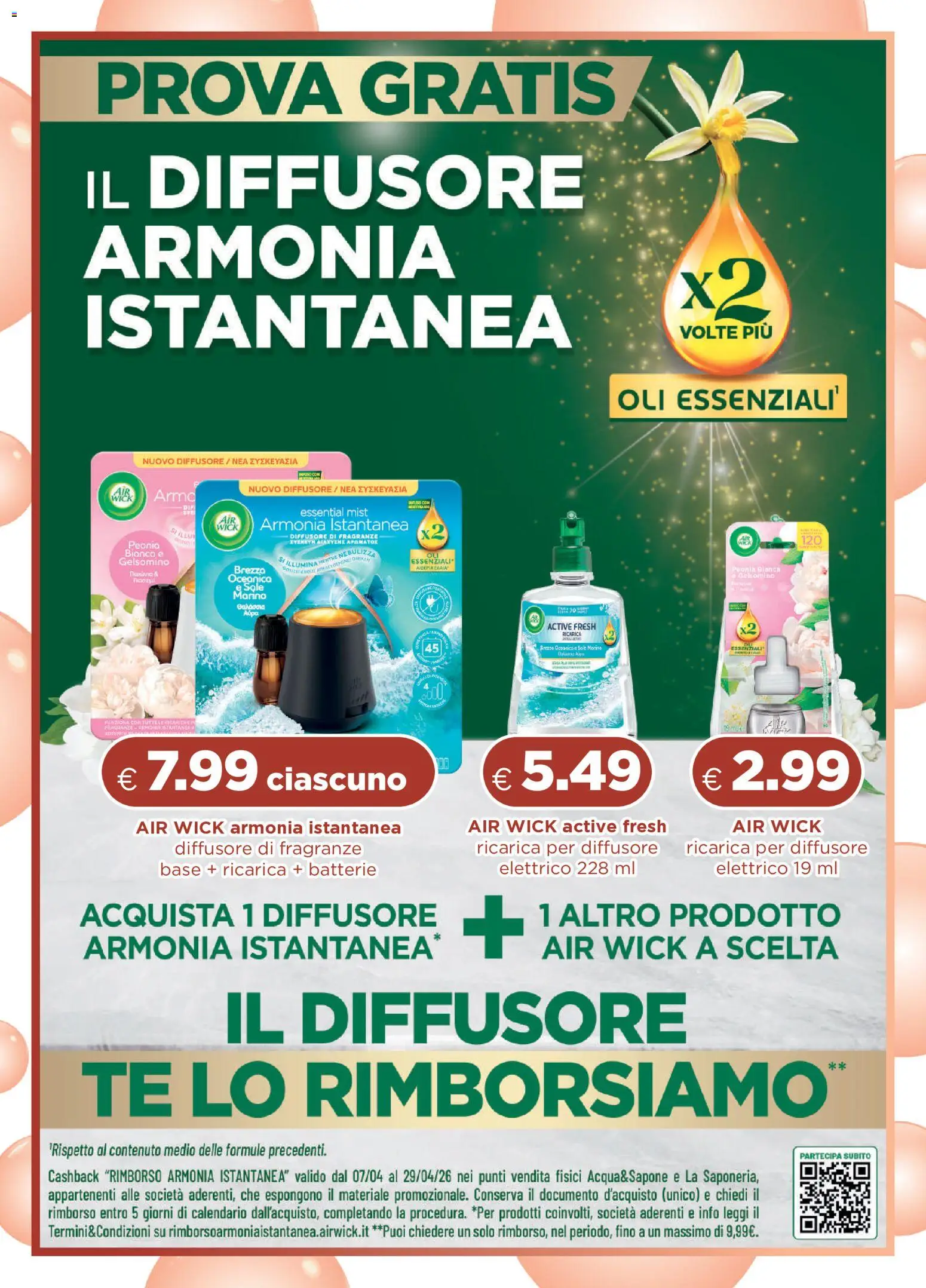 Volantino Acqua e Sapone del 05.04.2026 | Pagina: 7 | Prodotti: Tè, Batterie