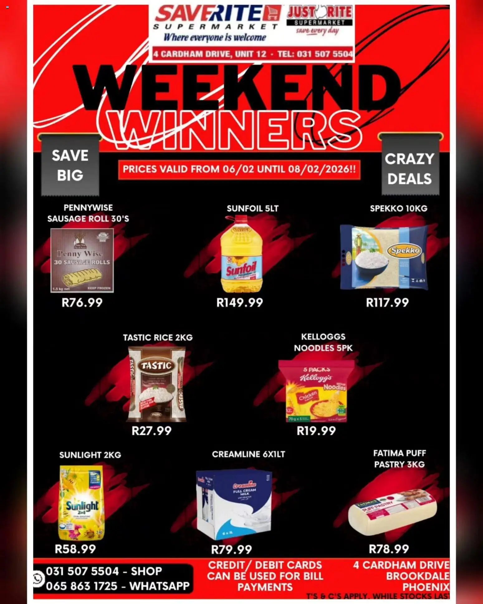 New Saverite catalogue – valid from 06.02.2026 | Page: 1