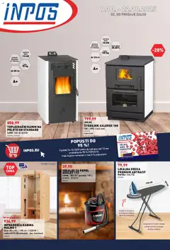Inpos katalog akcije – veljaven od 09.10.2025
