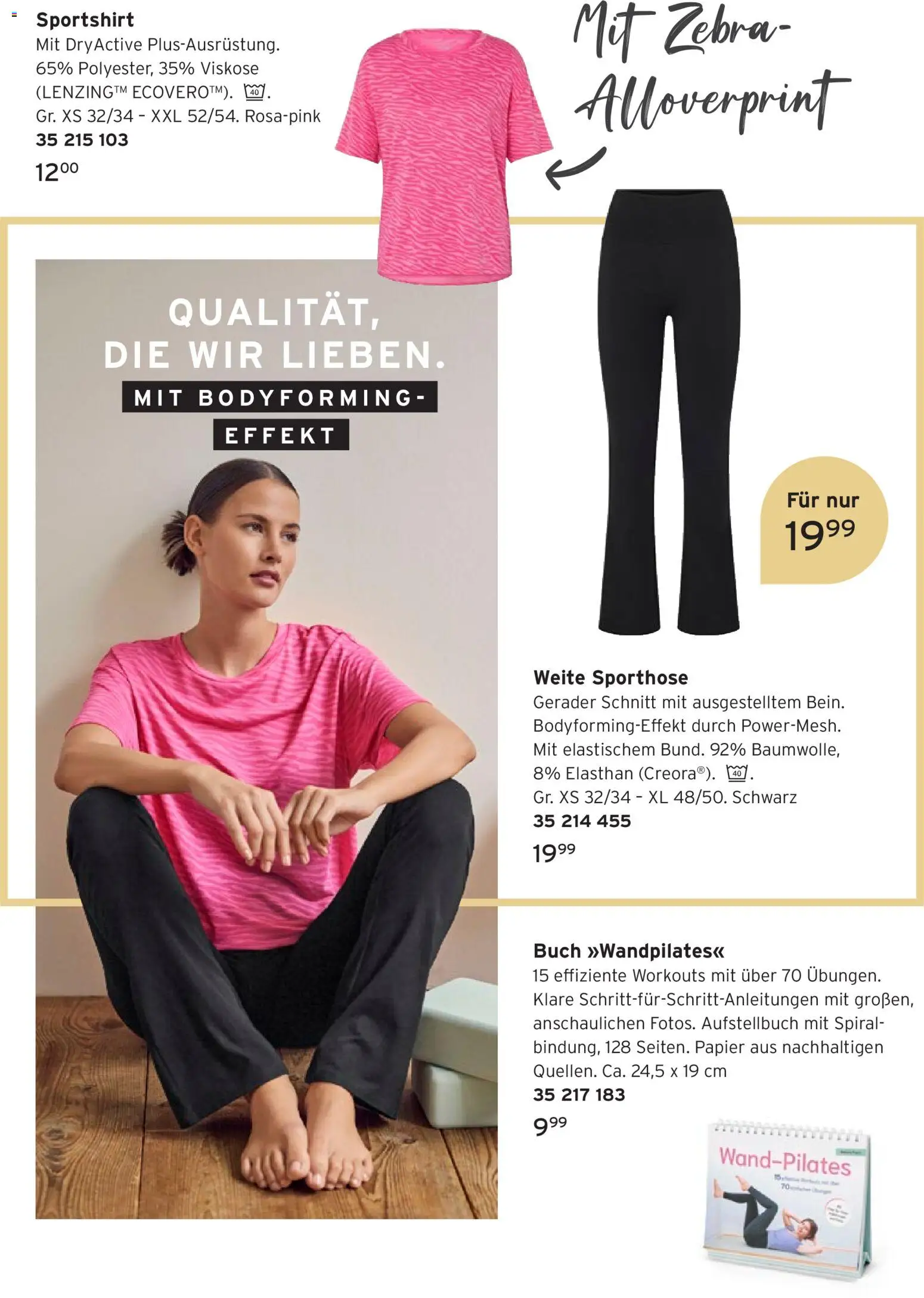 Tchibo Prospekt Feel the flow	  – gültig ab 18.02.2026 | Seite: 10 | Produkte: Sporthose