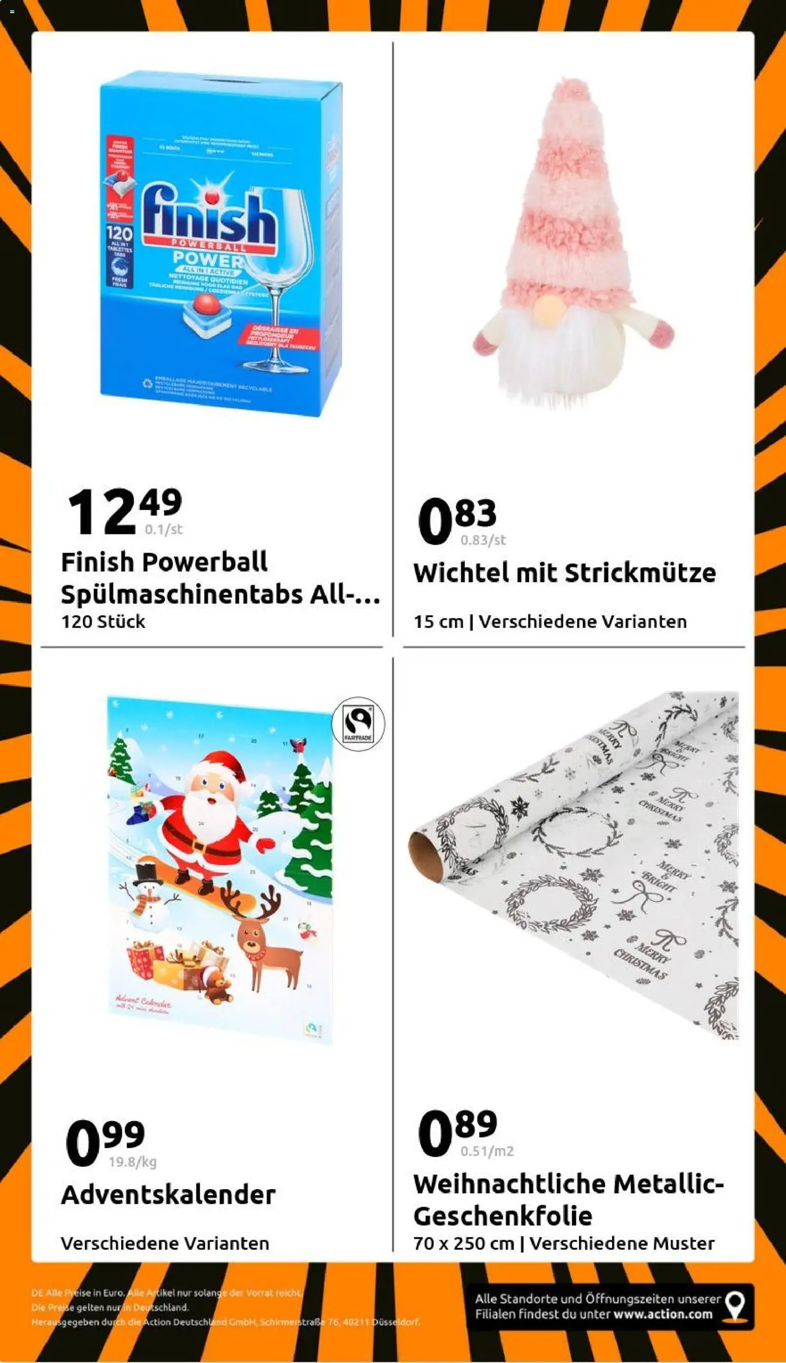 Action Prospekt – gültig ab 26.11.2025 | Seite: 30 | Produkte: Finish, Spülmaschinentabs