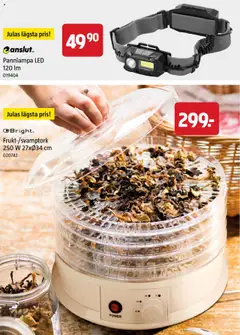 Jula reklamblad aktuell från 04.09.2025 | Sida: 14 | Produkter: Pannlampa