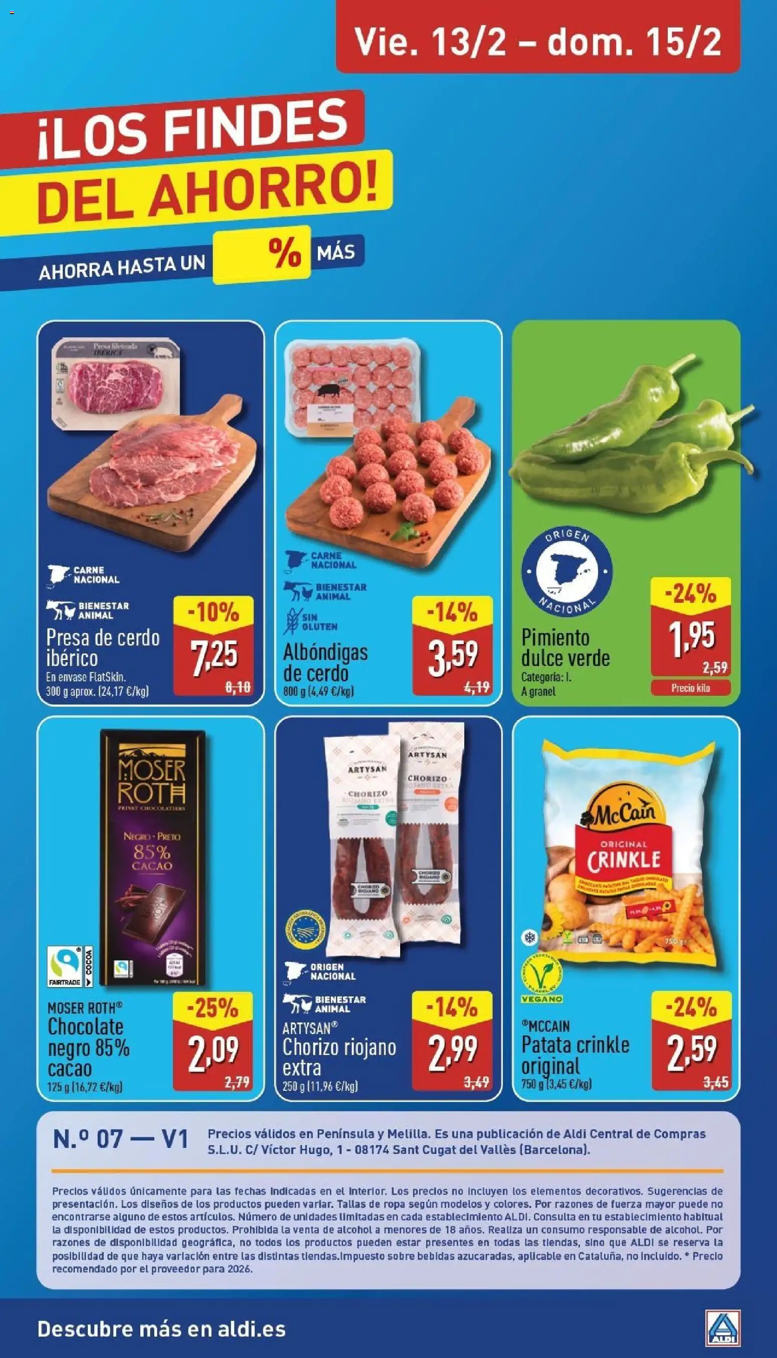 Aldi folleto Península │ válido desde el 09.02.2026 | Página: 28 | Productos: Chocolate, Κάδος απορρυμάτων, Ropa, Φρυγανιές σικάλεως