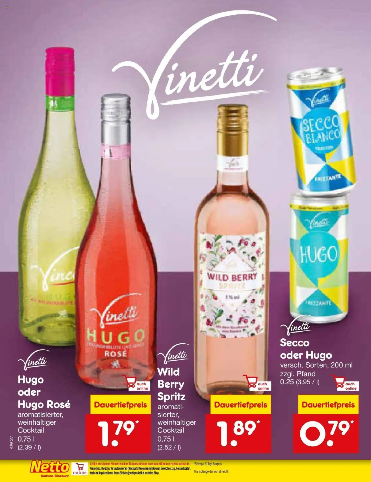 Netto Marken-Discount prospekt Amberg	 - gültig ab dem 29.06.2025 | Seite: 26 | Produkte: Hugo