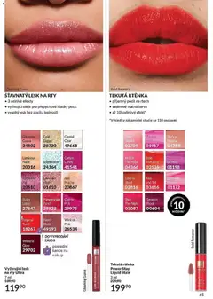 Náhled letáku Avon Black Friday od 01.11.2025 | Strana: 65 | Produkty: Oleje, Rtěnka, Lesk na rty