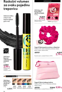 Katalog Oriflame - Pregled kataloga iz trgovine Oriflame, vrijedi od 11.03.2026 | Stranica: 86 | Proizvodi: Paleta, Maskara, Torbica, Gumica za kosu