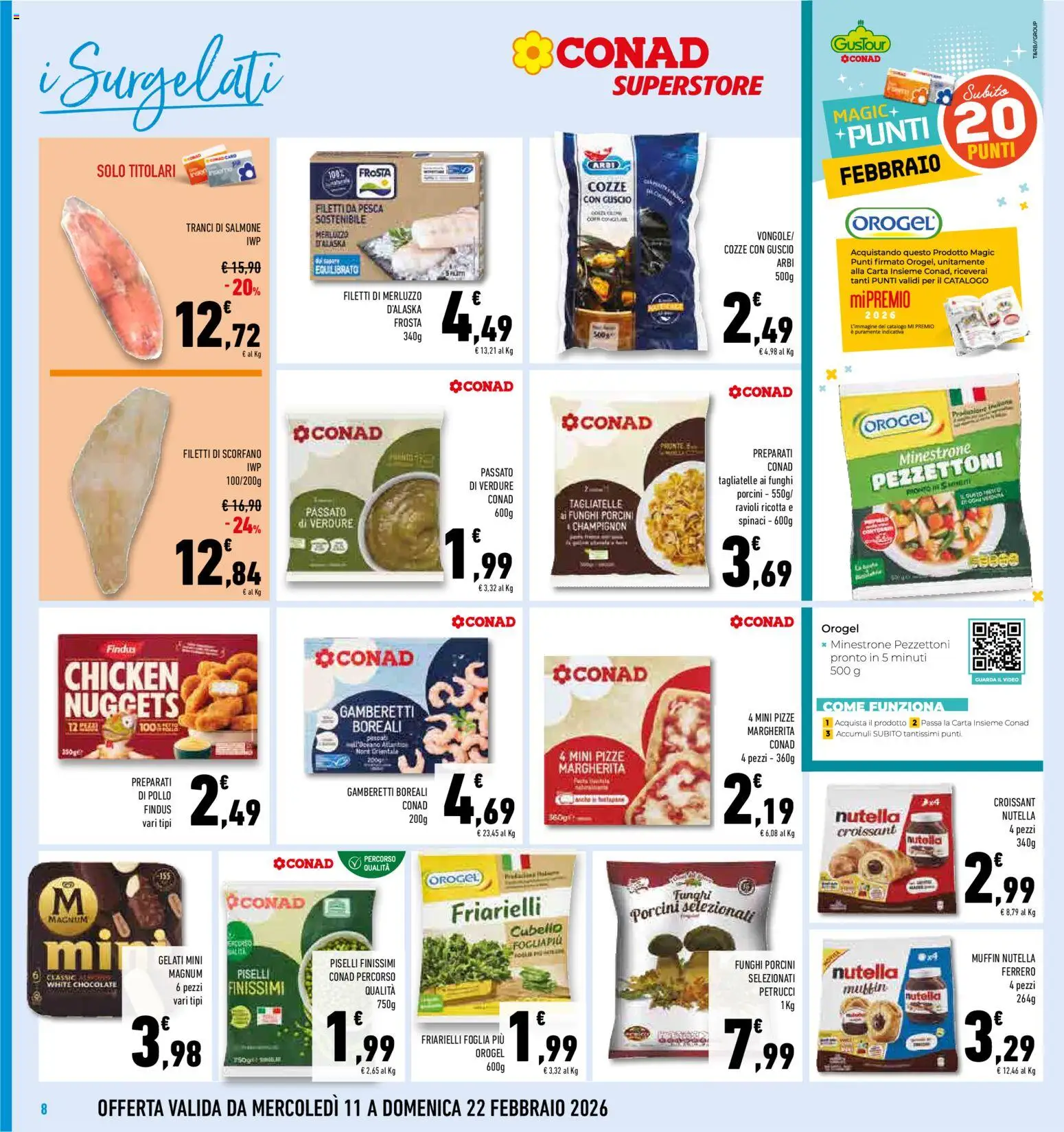 Volantino Conad del 11.02.2026 | Pagina: 8