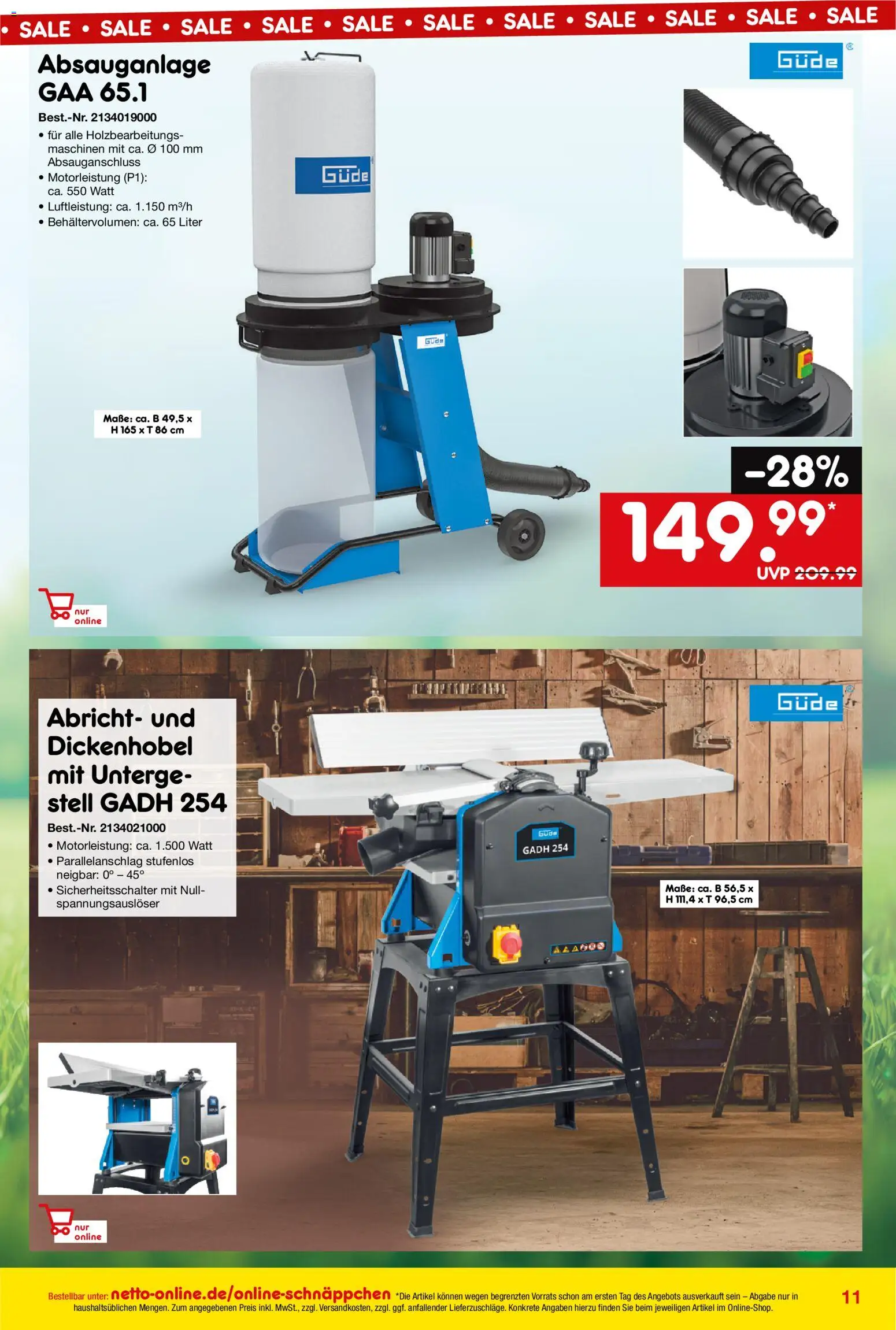 Netto Marken-Discount Online-Sonderangebote Sale – gültig ab 25.09.2025 | Seite: 11