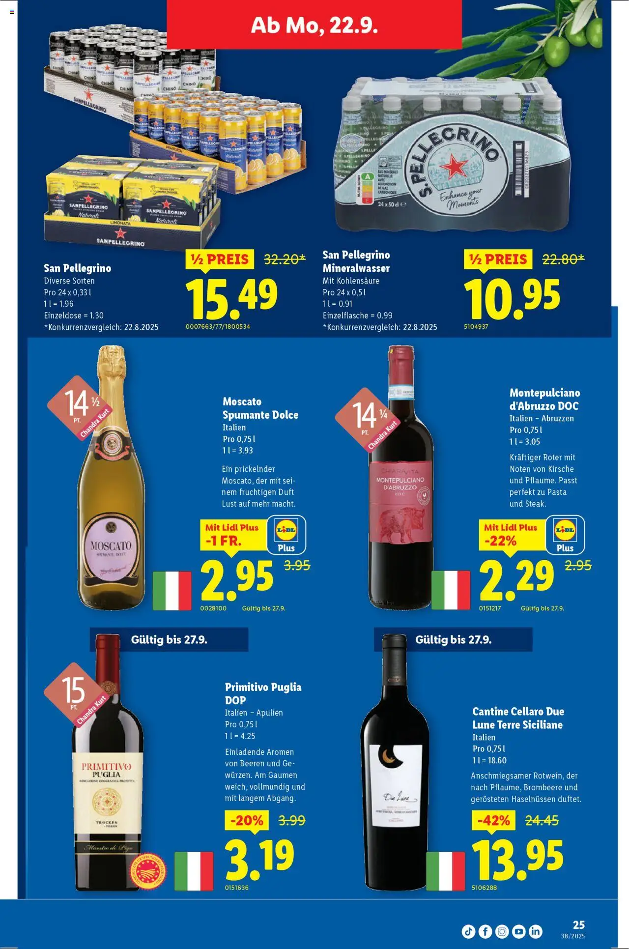 Lidl Aktionen – gültig ab 18.09.2025 | Seite: 25