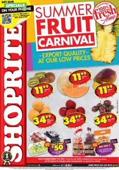 Shoprite specials catalogue – valid from 26.01.2026