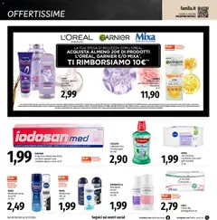 Anteprima del volantino Famila Superstore catalogo valido a partire dal 30.10.2025 | Pagina: 22 | Prodotti: Illuminante, Deodorante, Dentifricio, Detergente