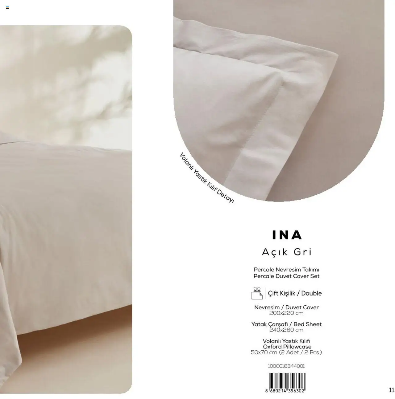Karaca - Karaca Home - White Collection - 03.03.2025 tarihinden itibaren geçerlidir | Sayfa: 11 | Ürünler: Yatak, Yastık, Nevresim, Yastık kılıfı
