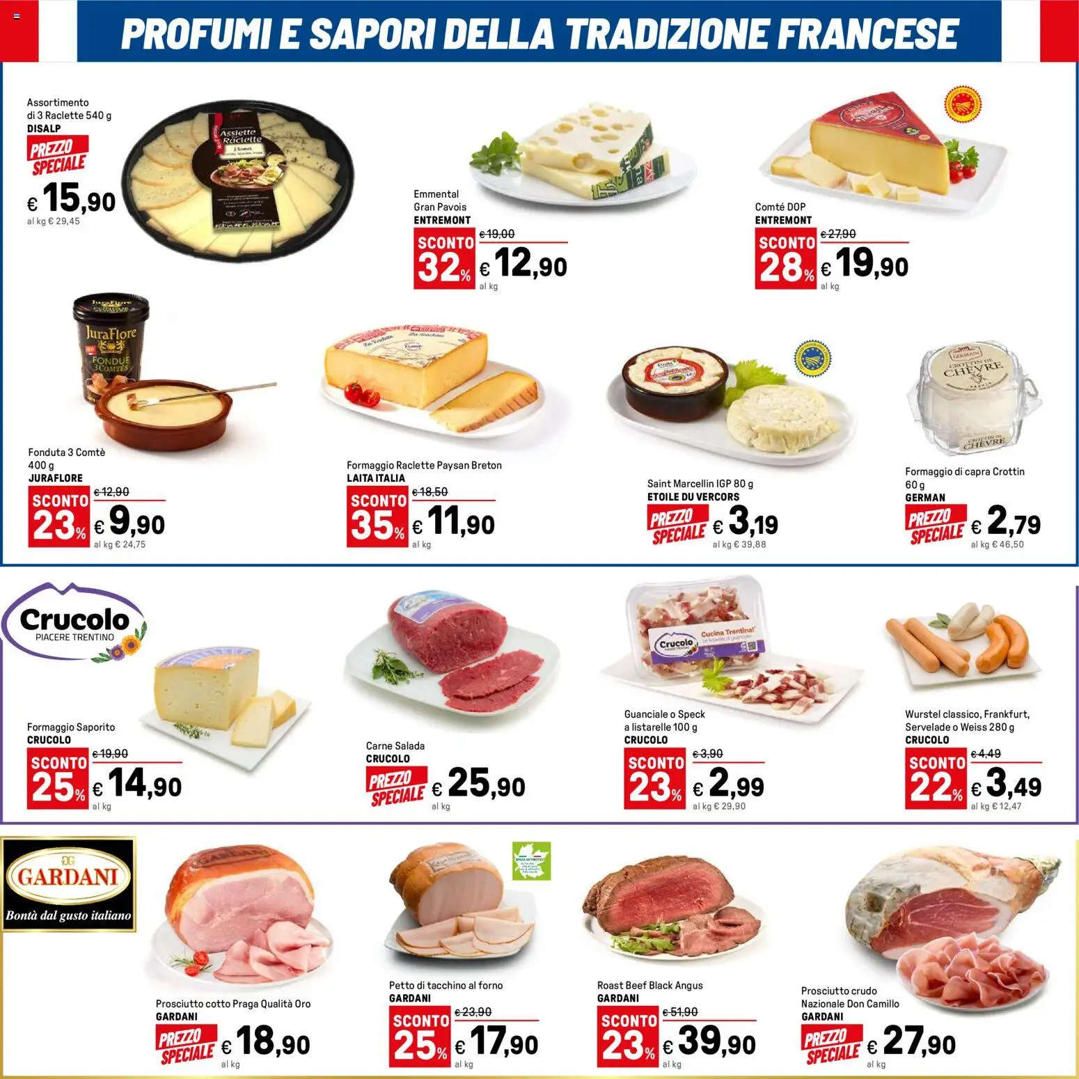 Volantino Iper del 31.12.2025 | Pagina: 5 | Prodotti: Speck, Prosciutto Cotto, Formaggio, Wurstel