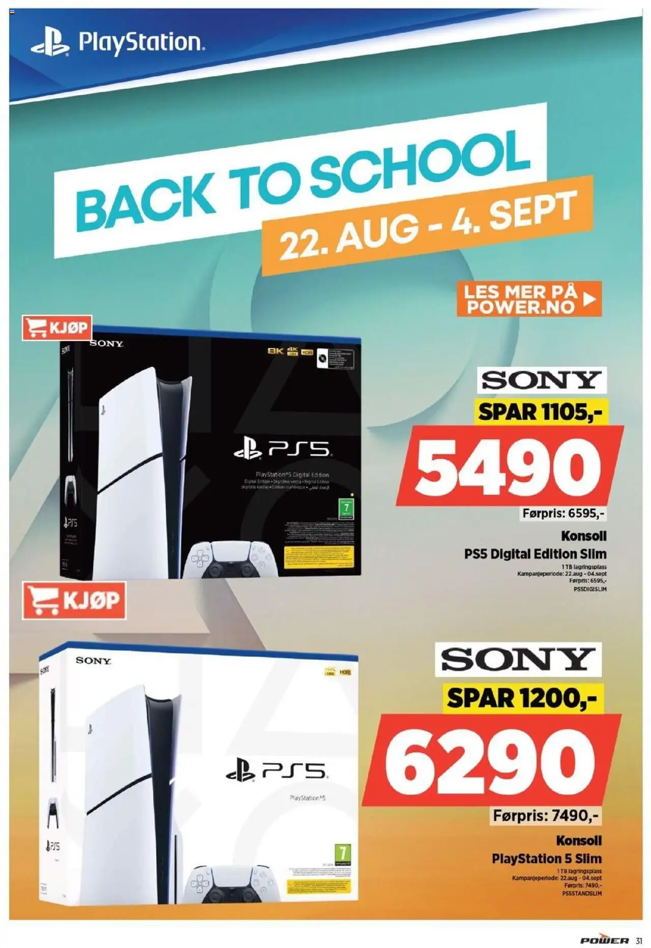  | Side: 31 | Produkter: Playstation, Суміш дитяча