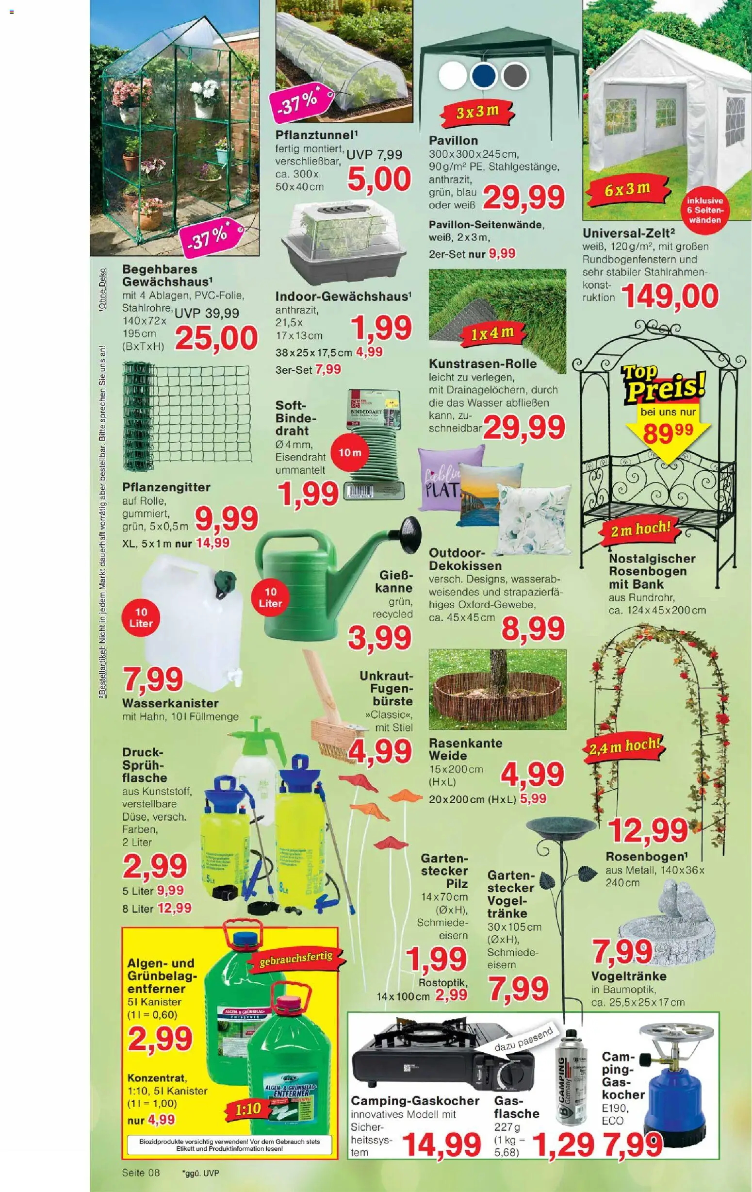 Wiglo Wunderland Prospekt 	 – gültig ab 20.04.2026 | Seite: 12 | Produkte: Kocher, Bürste, Wasser