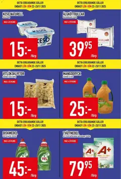 Matdax - erbjudanden - Förhandsvisning av reklamblad från butik Matdax aktuell från 17.11.2025 | Sida: 5