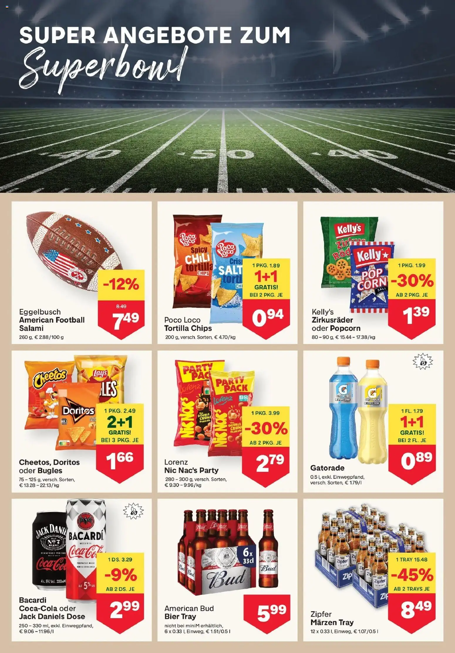 MPREIS Lenzing gültig ab 05.02.2026 | Seite: 8 | Produkte: Chili, Mixer, Salami, Bier