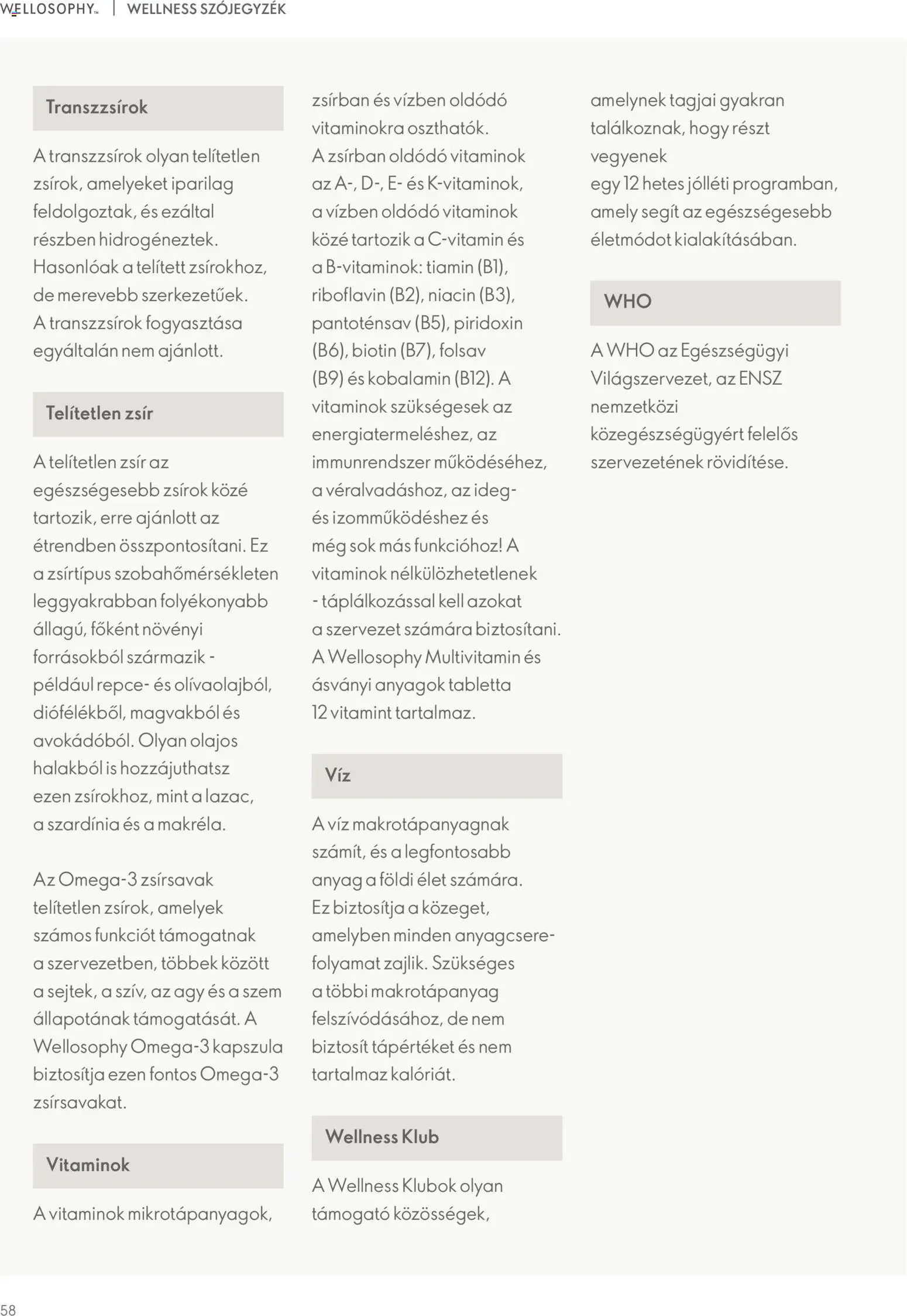 Oriflame akciós ujság - amely érvényes a következő dátumtól: 02.01.2026 | Oldal: 58 | Termékek: Szardínia, Ágy, Multivitamin